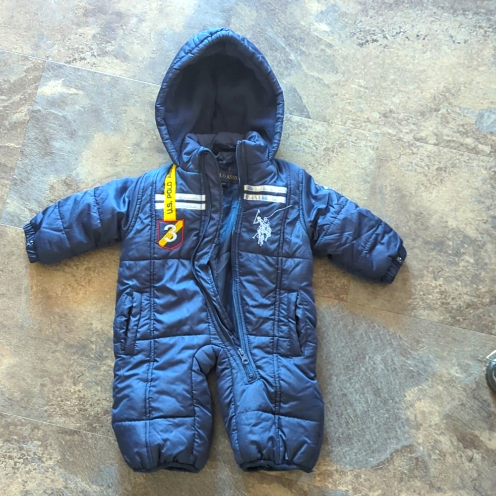 U.S. Polo Assn 12 months snow suit